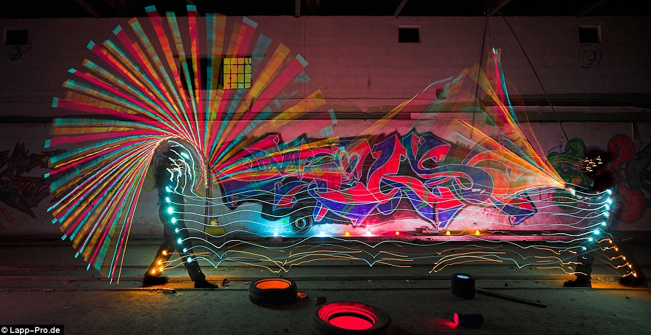 light grafitti