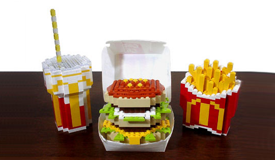 Mmmm Legos I love how the cheese is melting 